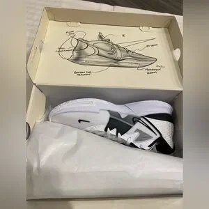 Nike | Shoes | Nike Kyrie Low 5 Tb Promo In White And Black  display picture 3